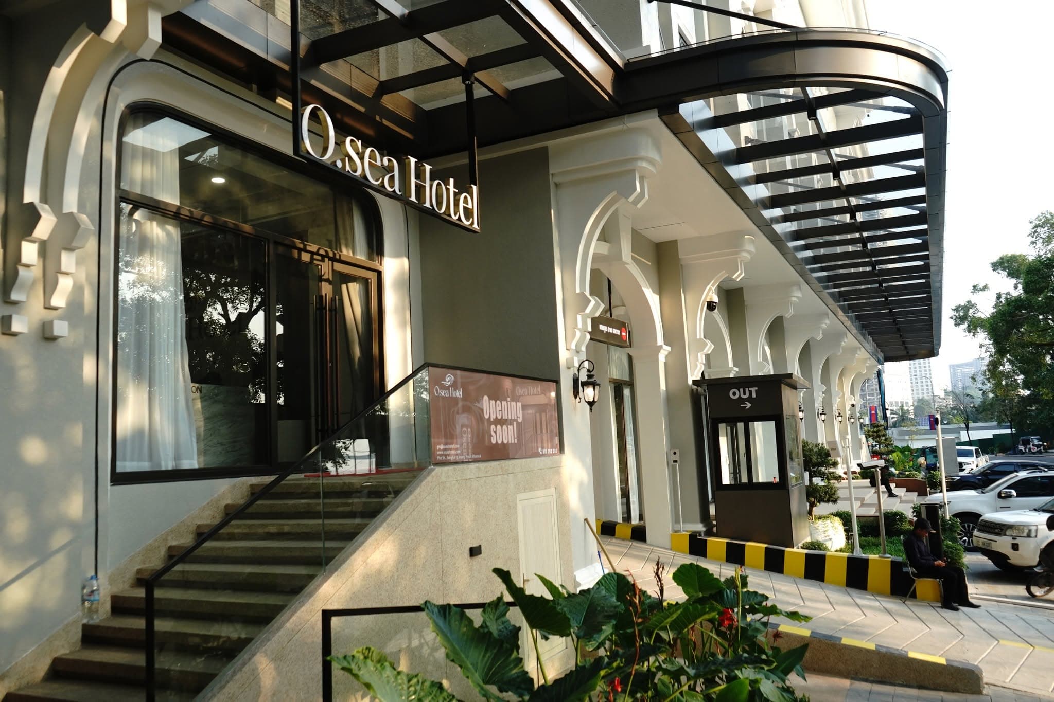 Osea Hotel entrance