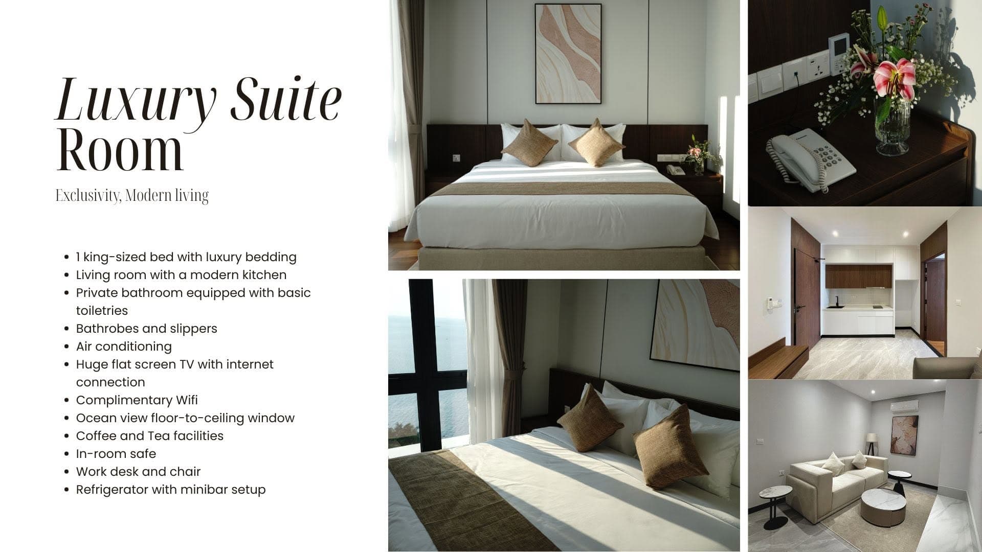 Luxury suite information