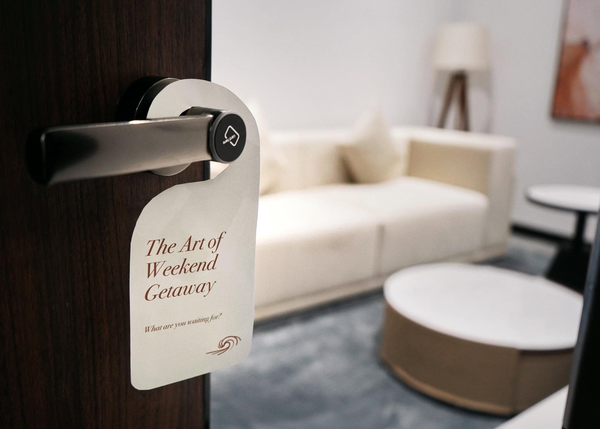 In-room welcome amenities