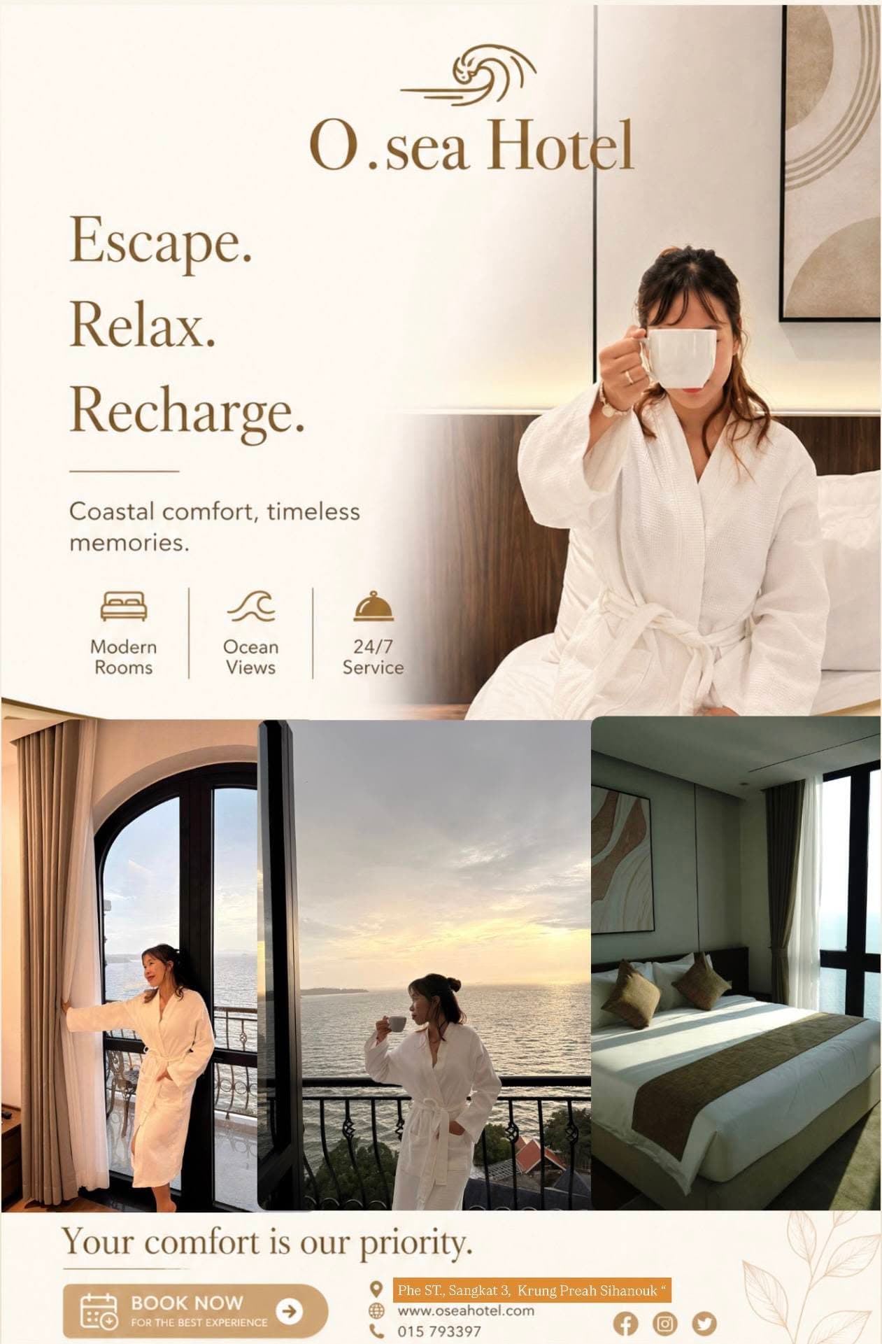 Hotel welcome artwork